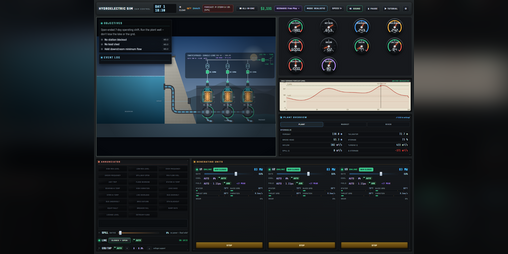 Cover image for Hydroelectric Sim