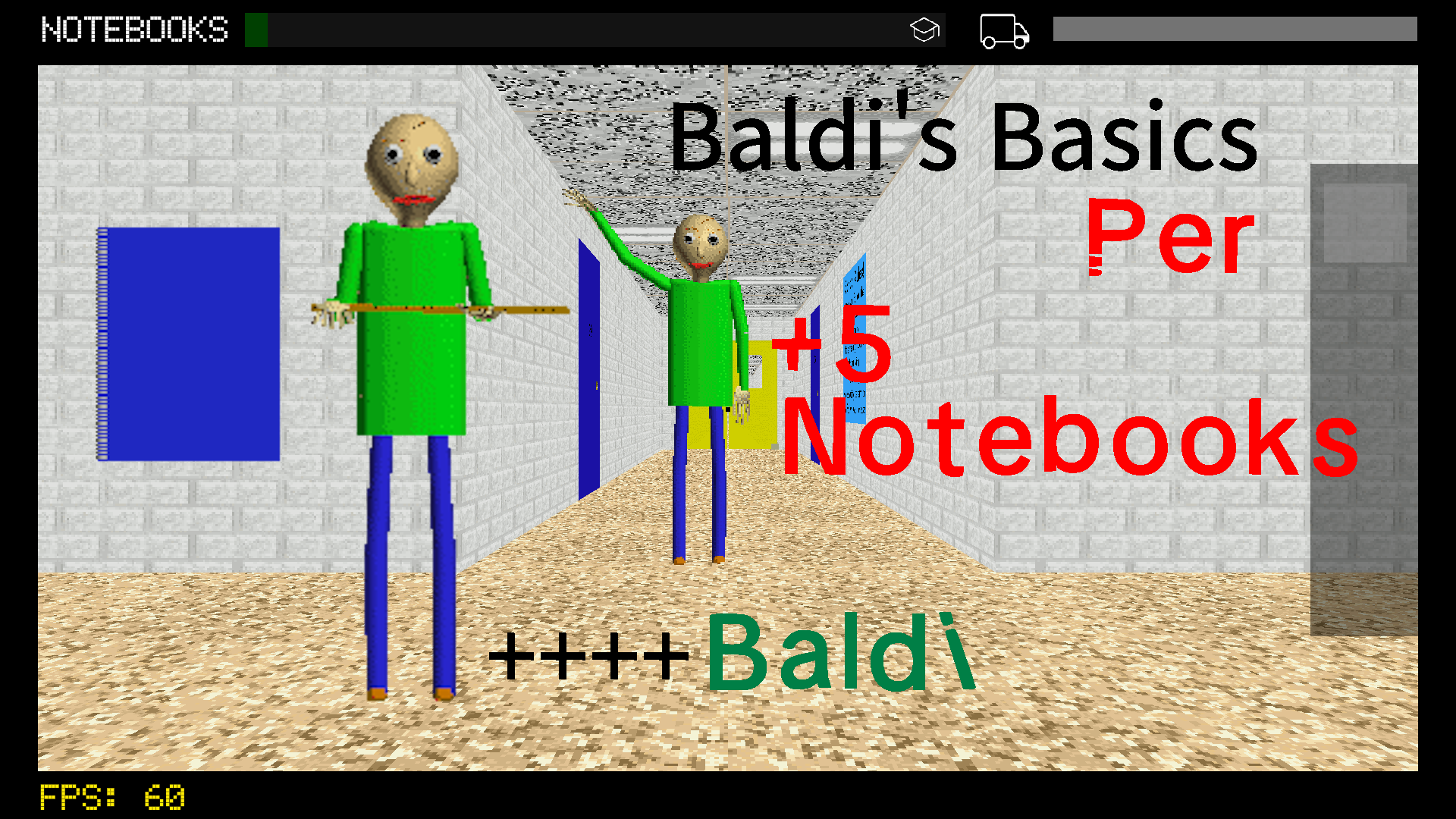 Baldi's Basics Notebooks Per 5+ Baldi
