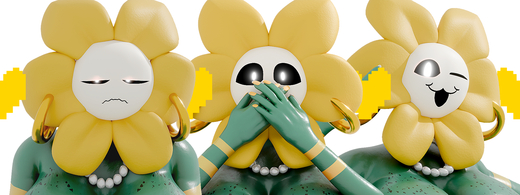 Mistress Flowey (Blender 5.1)