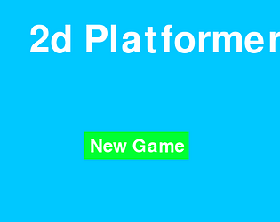 pygame platformer