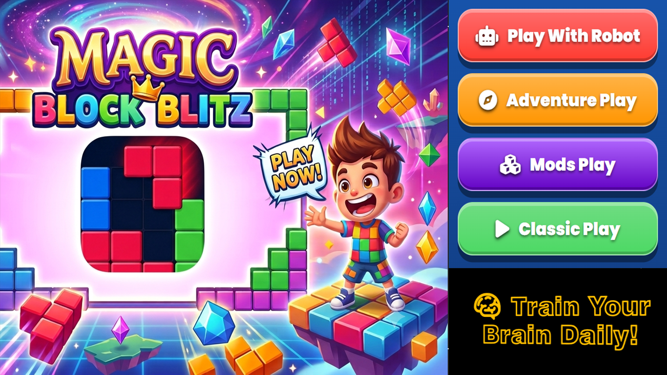Magic Block Blitz 2026: Block Puzzle