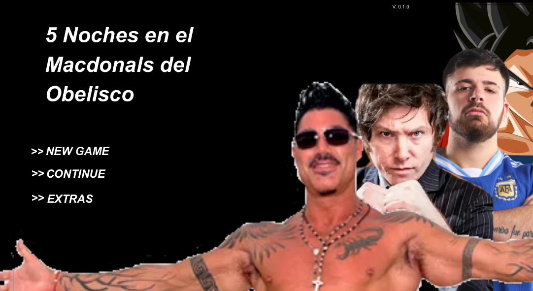 5 noches en el macodonalds del obelisco