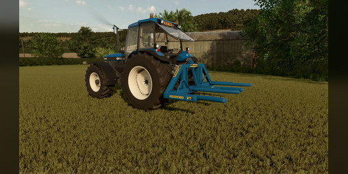 Cover image for fs25 fleming bale lifter