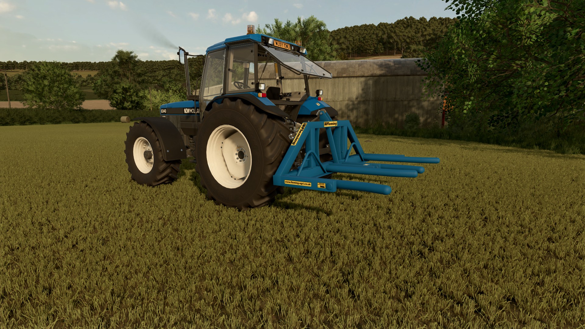 Cover image for fs25 fleming bale lifter