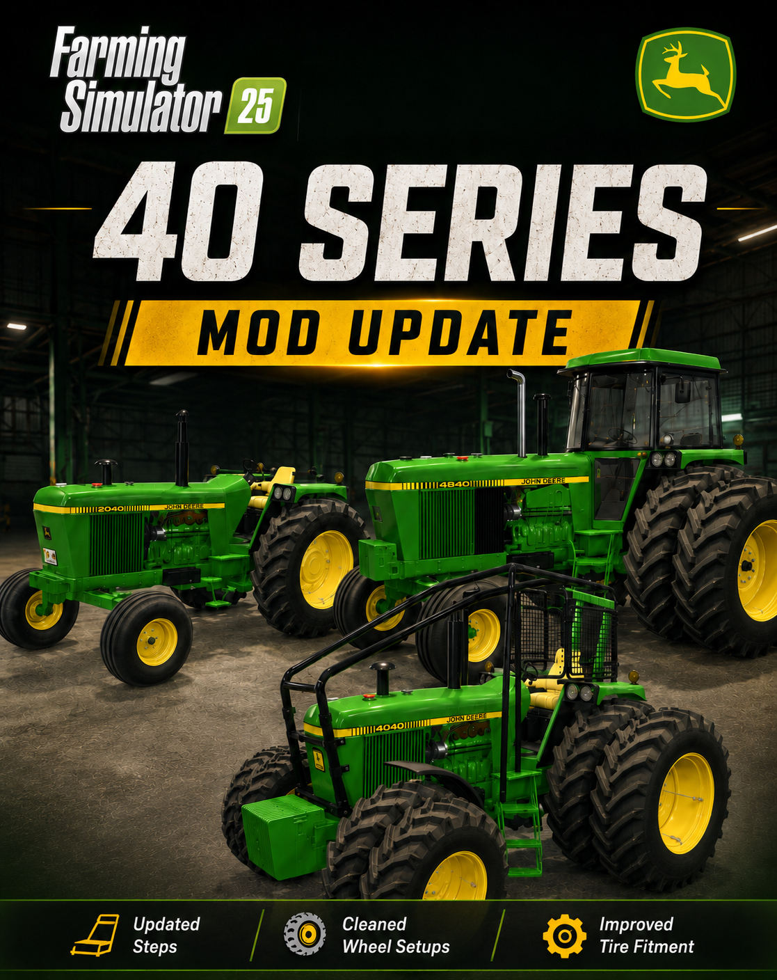 Cover image for John Deere 40 series | re-release
