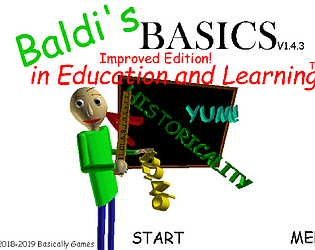 Baldi's Basics Classic Improved Edition