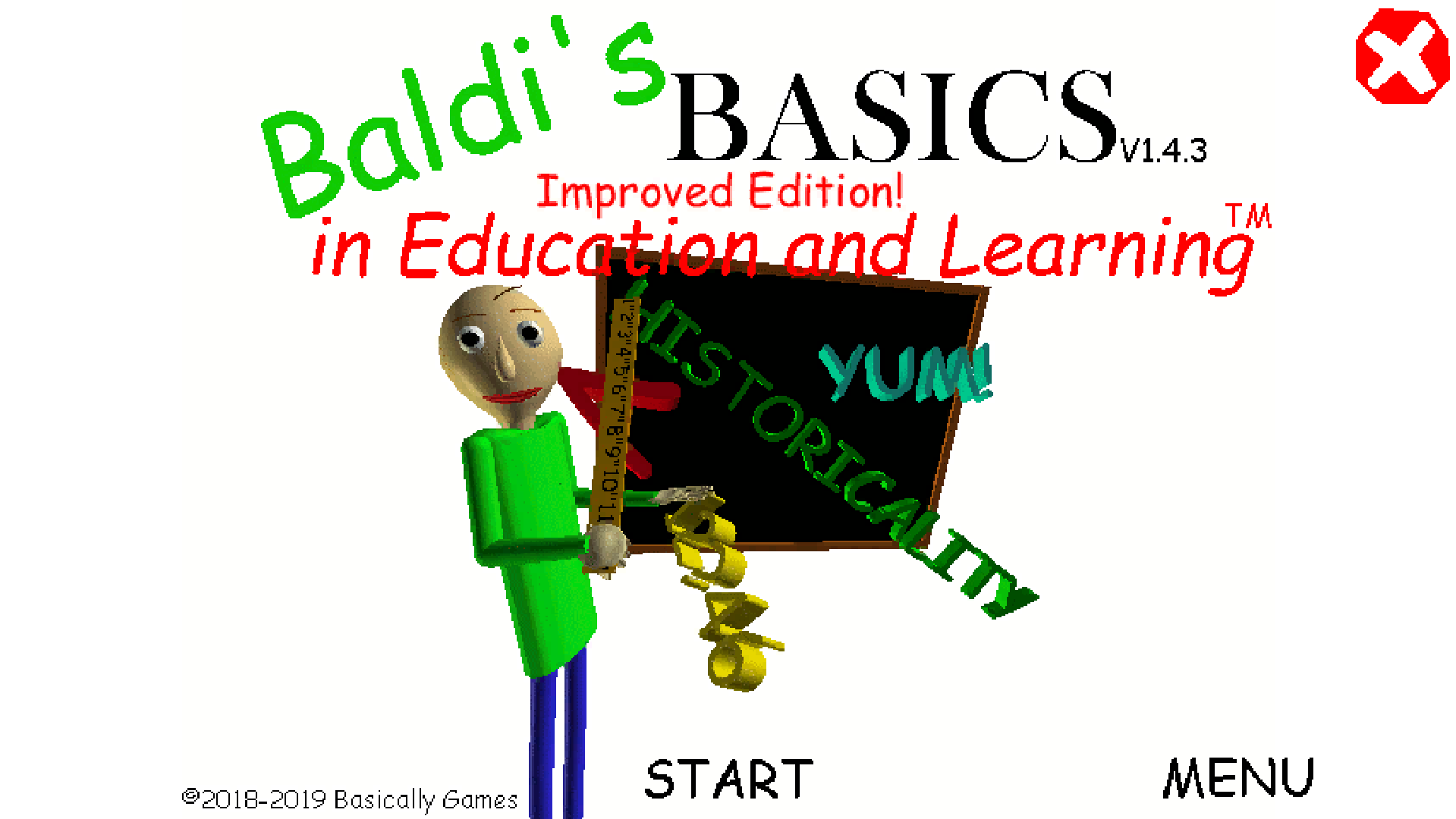 Baldi's Basics Classic Improved Edition