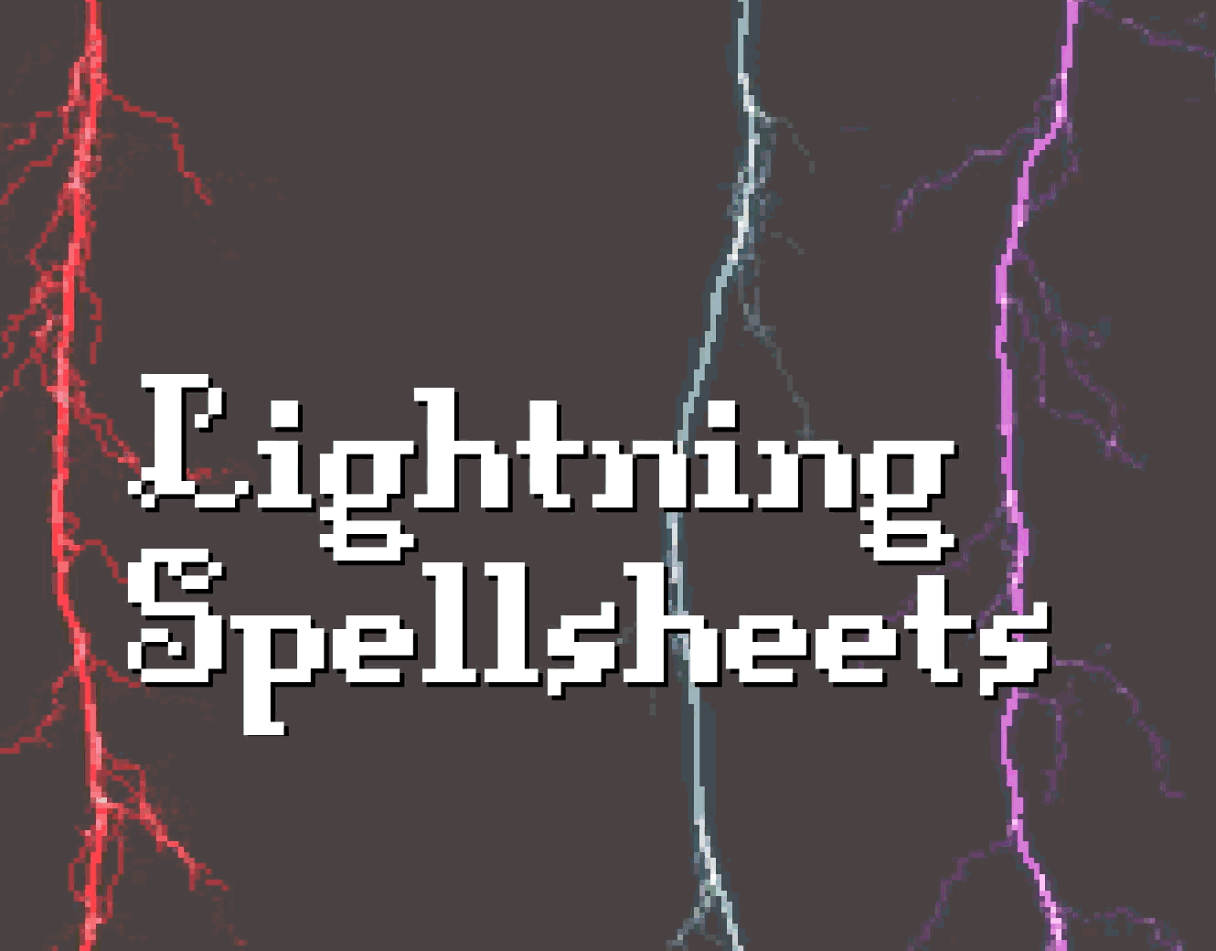 Lightning SpellSheets