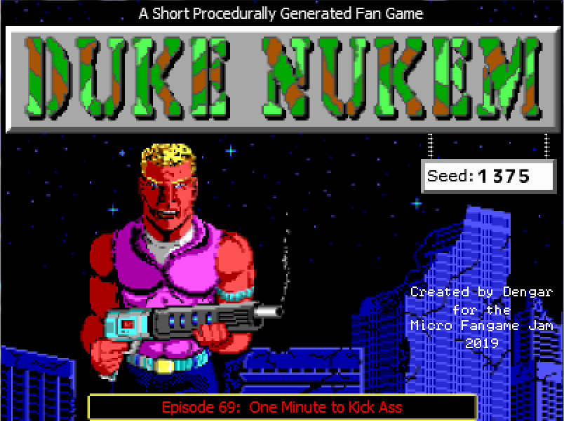 Duke Nukem One Minute to Kick Ass by Dengar