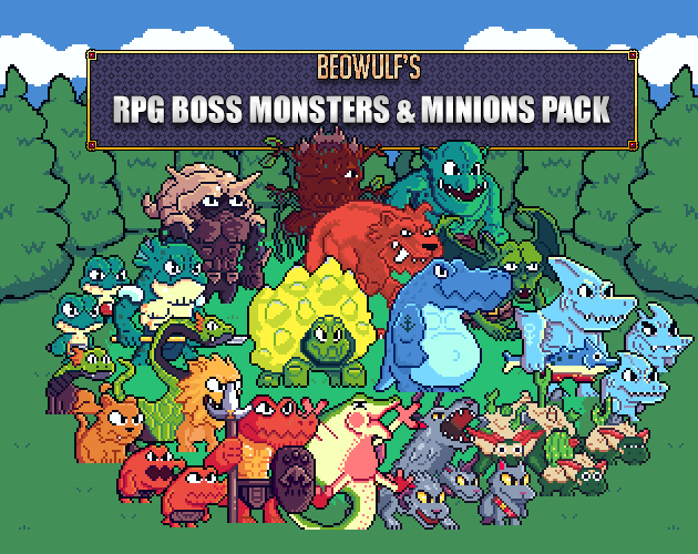 RPG Monsters & Minions HUGE Pack