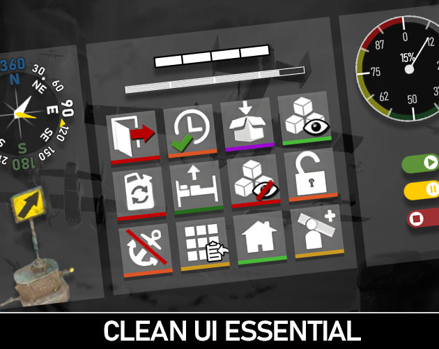 Cover image for Clean UI Essential - Foxhole Mod