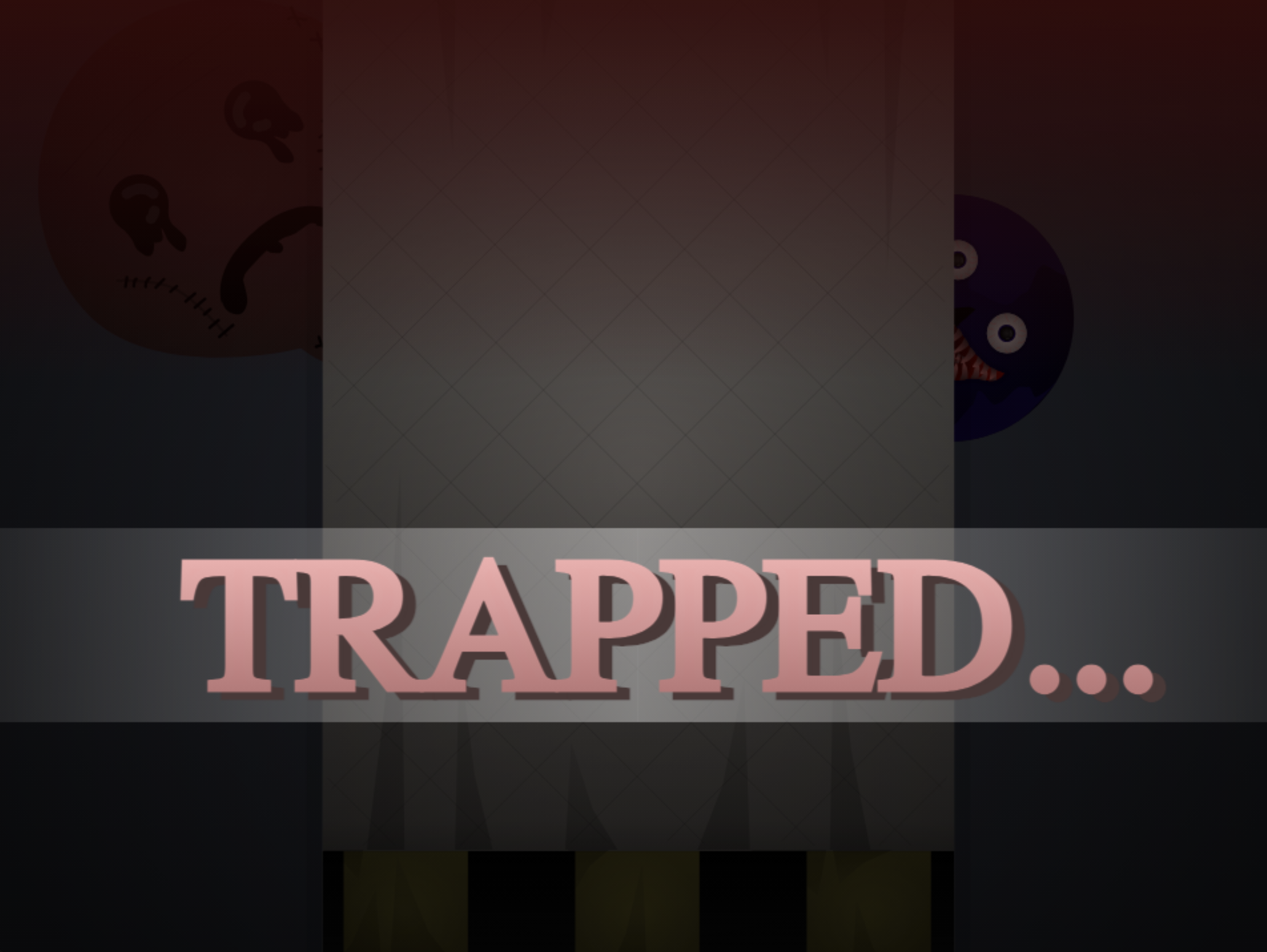 Cover image for Trapped...