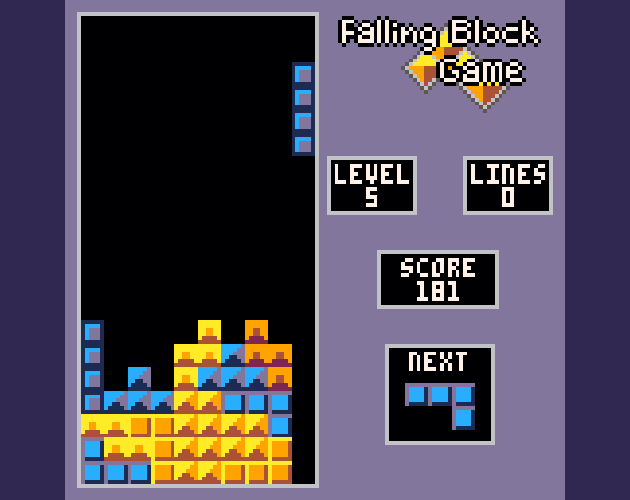 Falling Blocks The Tetris Game - Play Falling Blocks The Tetris Game on  Kevin Games