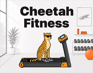 Cheetah Fitness - チーター、屋内か