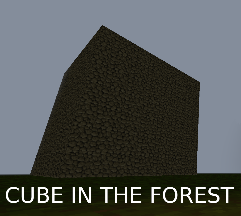Cover image for Cube in the forest