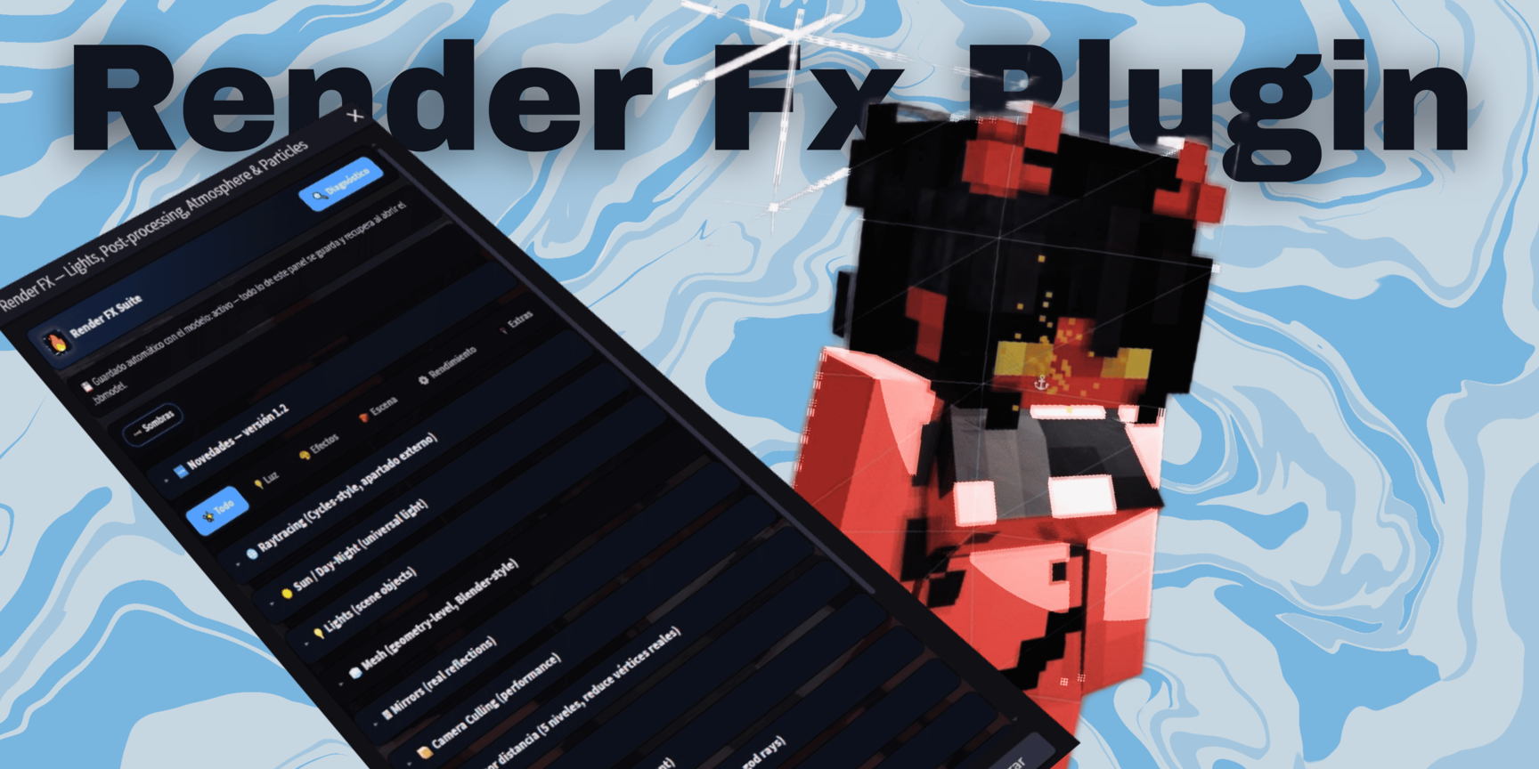 Render Fx Blockbench plugin