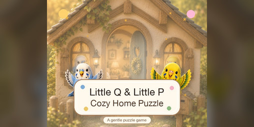 Cover image for Little Q & Little P's Cozy Home Puzzle