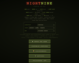 NIGHTNINE [$2.00] [Action] [Windows] [Linux]