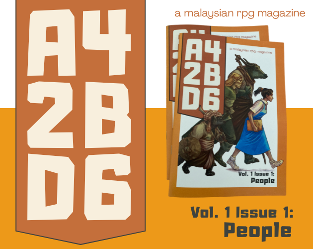 Cover image for A4 2B D6 Vol. 1 Issue 1: People