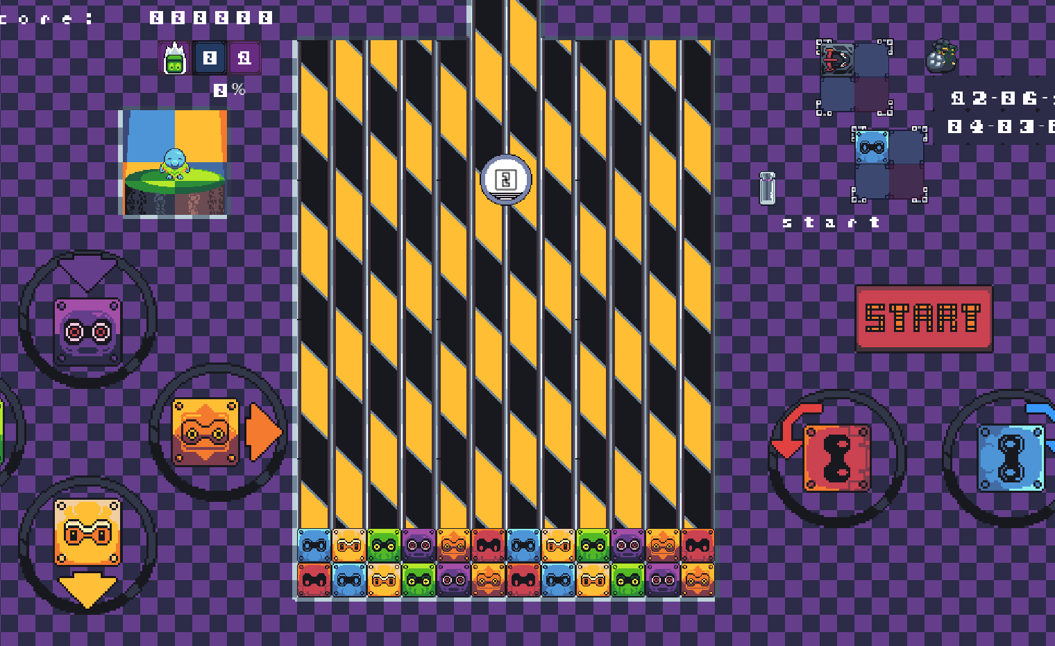 0.6.0 devlog update- background optical illusions - BlockTron by ...