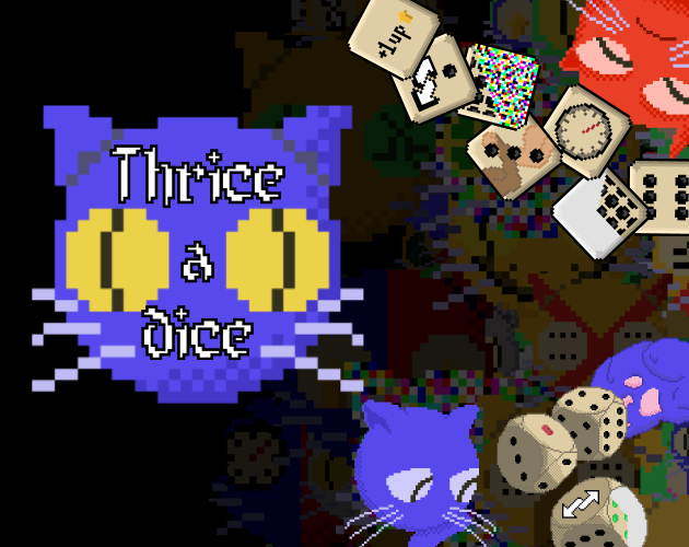 Cover image for Thrice-a-Dice
