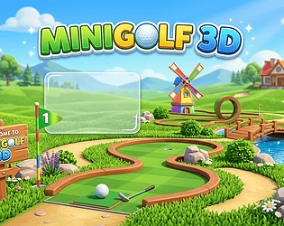 MiniGolf 3D game screenshot