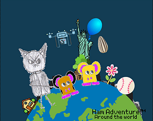 Ham adventure Around the world [Free] [Platformer]