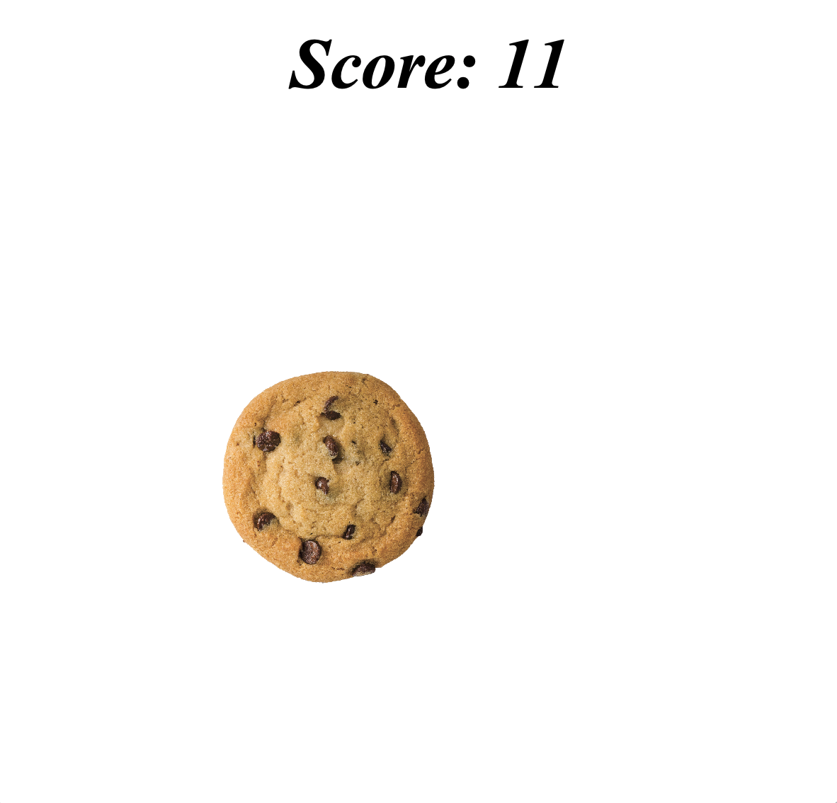Basic Cookie Clicker