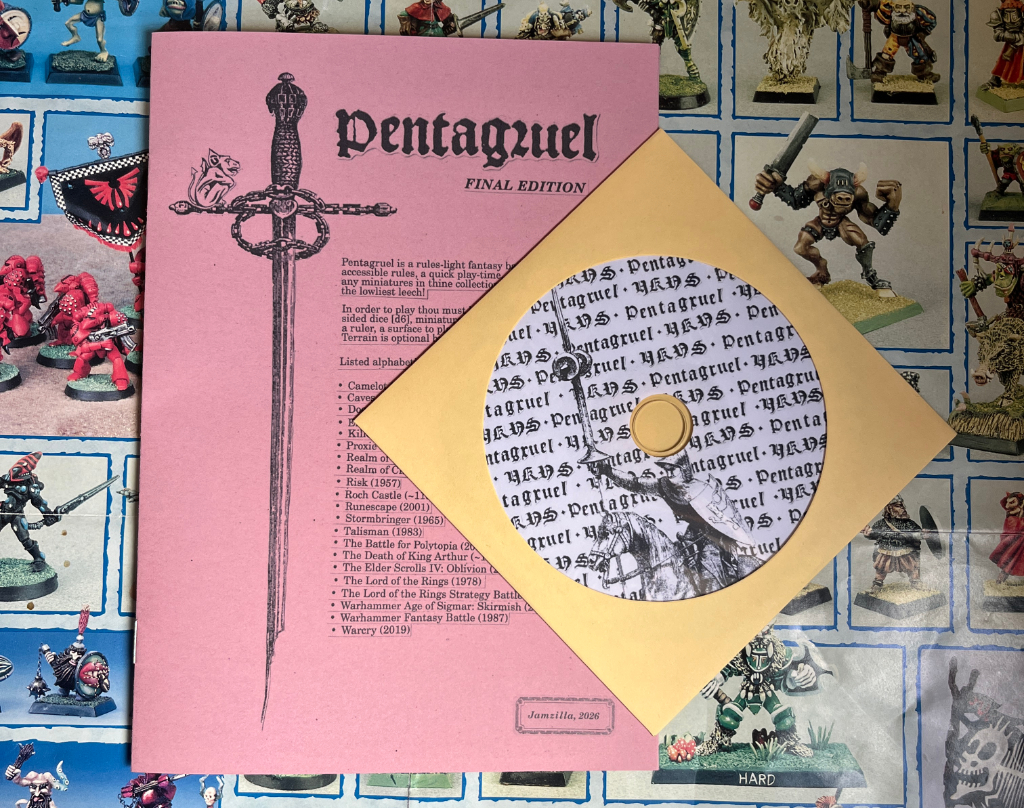 Pink Pentagruel Zine & a CD Pink Pentagruel Zine & a CD