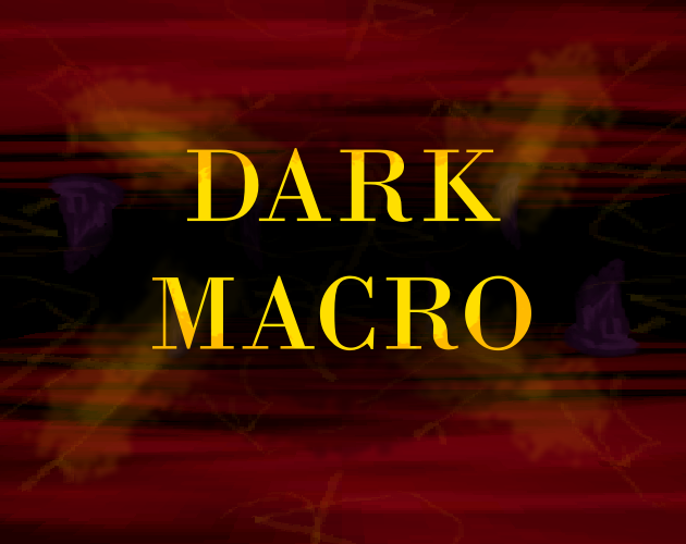 Cover image for Dark Macro