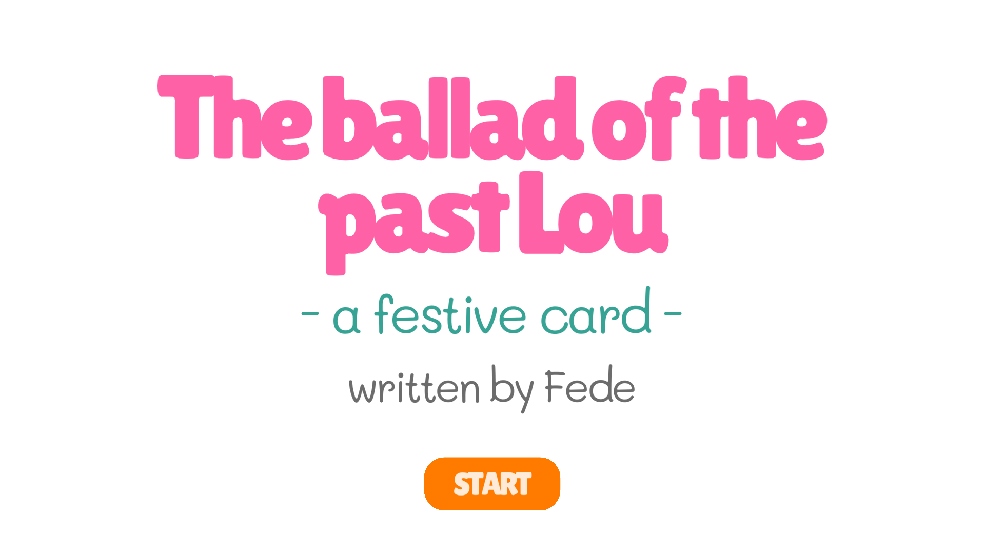 The ballad of Past Lou