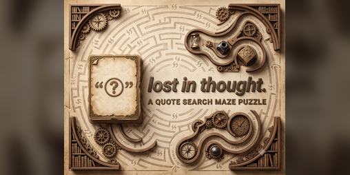 Cover image for lost in thought.