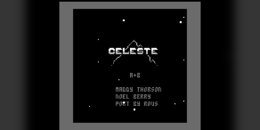 Cover image for Celeste Classic port to Game Boy