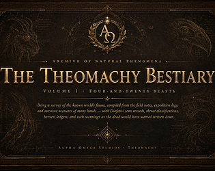 The Theomachy Bestiary: Field Sampler — Five Beasts, Free [Free]