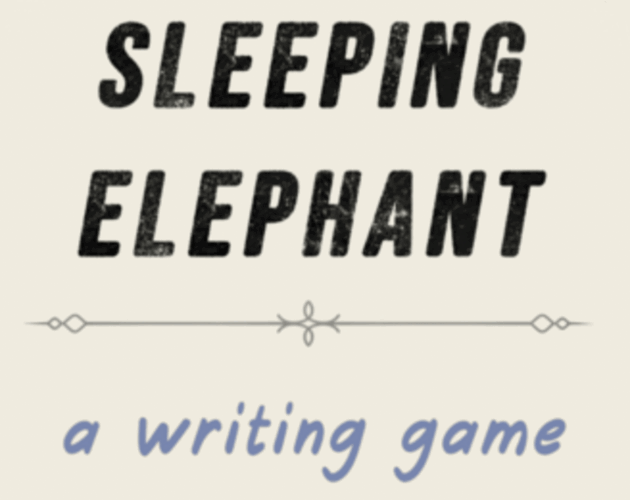 Cover image for Sleeping Elephant