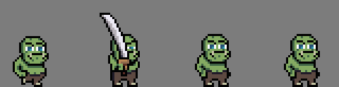 Pixel Character - Goblin