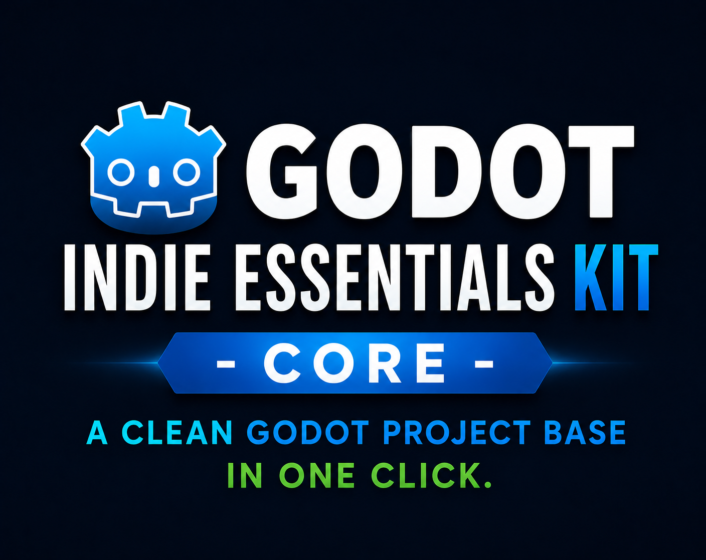 Cover image for Godot Indie Essentials Kit - Core