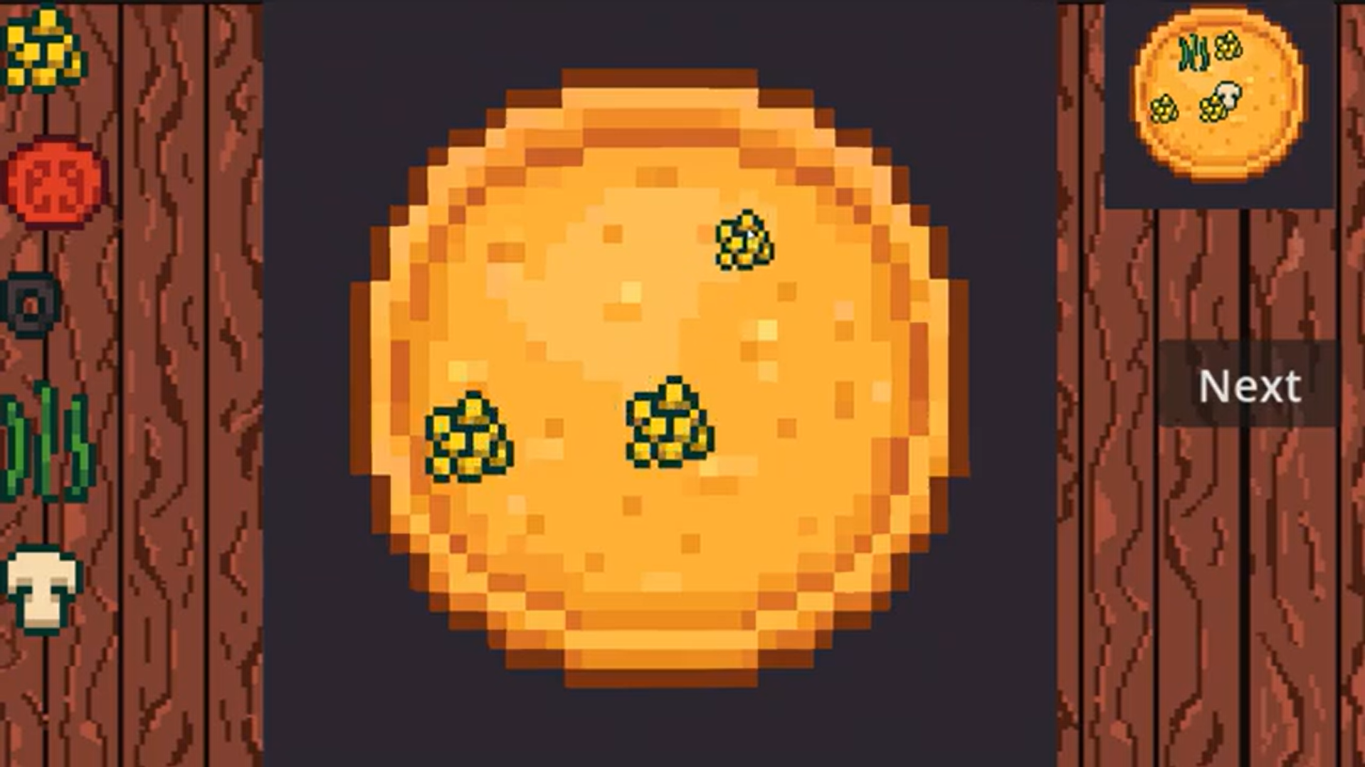 Pizza Making Minigame