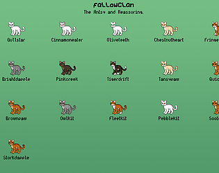 ganvitosh's Clan Generator game screenshot