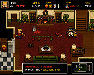 Hamburglar Alone game screenshot