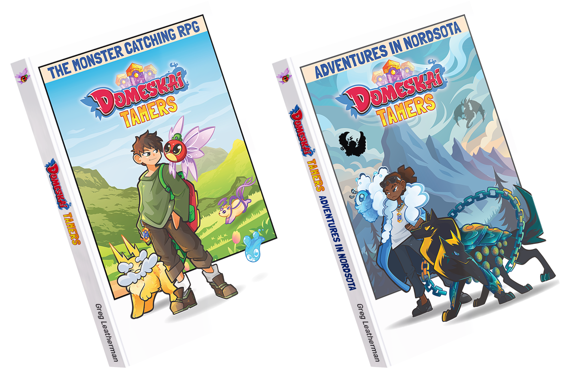 Cover image for Domeskai Tamers TTRPG: Core Book and Adventures in Nordsota Bundle