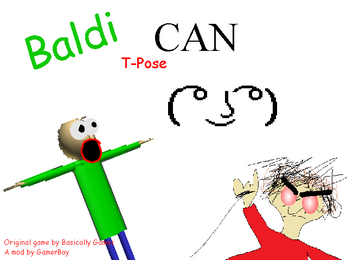 Baldi Can T-Pose