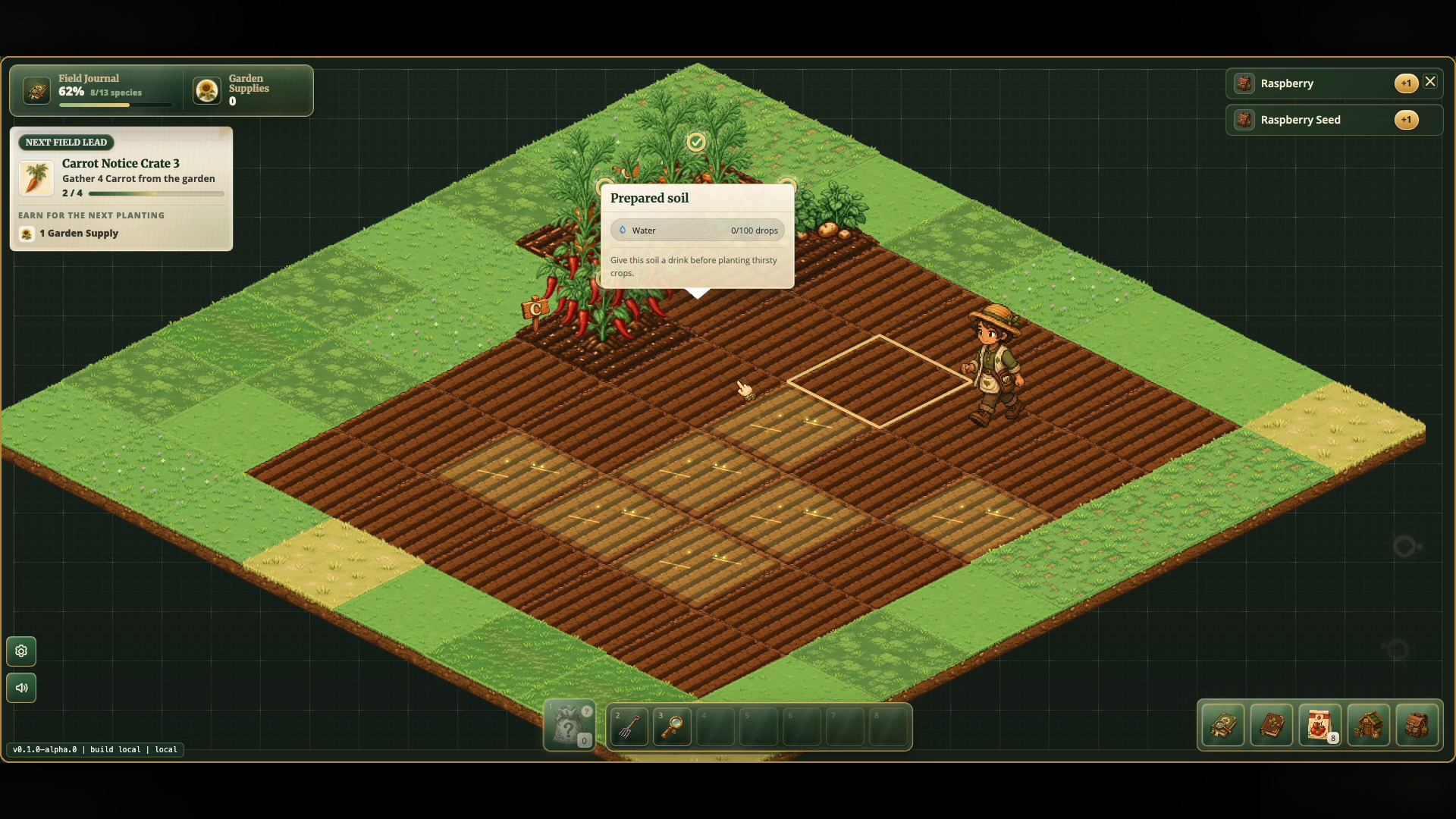 Seedfolk field journal gameplay