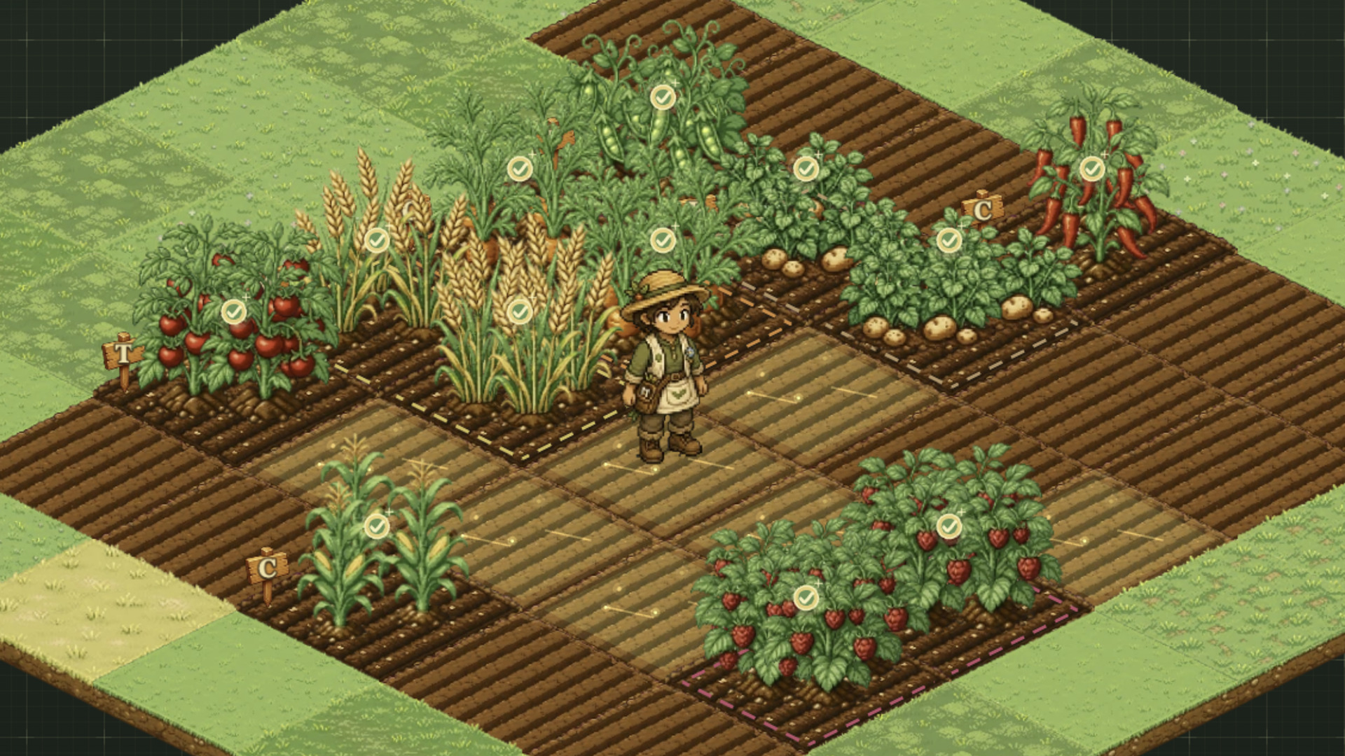 Seedfolk harvest gameplay