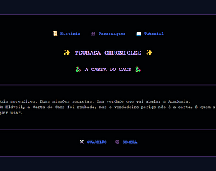 Tsubasa Chronicles (Twine Prototype) [Free] [Interactive Fiction]
