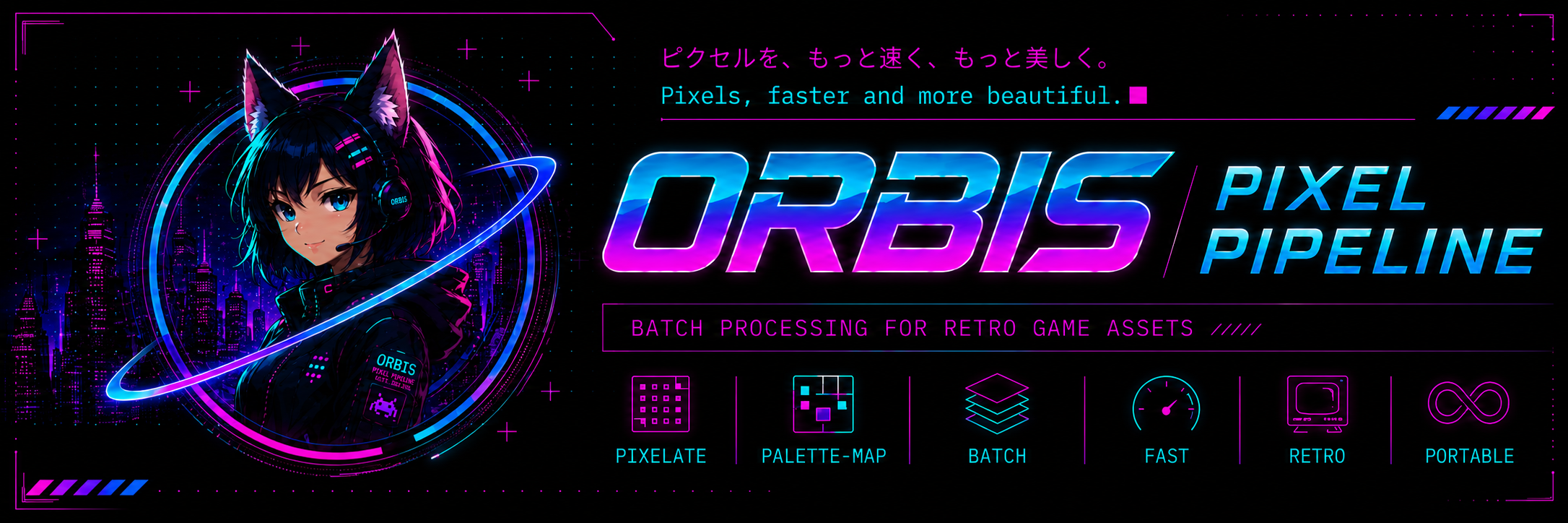 Orbis Pixel Pipeline