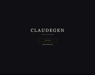 CLAUDEGEN [Free] [Adventure] [Windows]