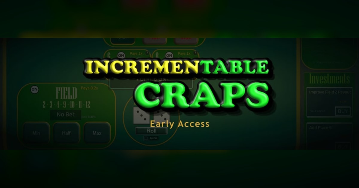 Cover image for Incrementable Craps