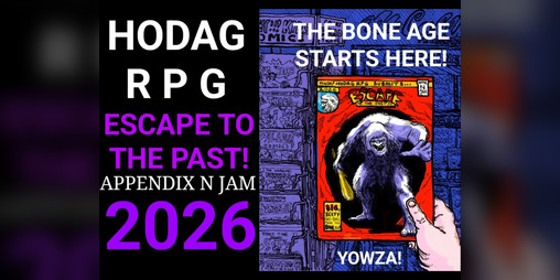 Cover image for ESCAPE TO THE PAST! Appendix N JAM 2026