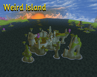 Gratis en itch.io: Weird Island de bardon